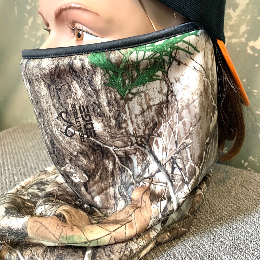 ๐ฅRealtree Edge Camo Neck Gaiter Face Mask Hunt - Picture 2 of 9
